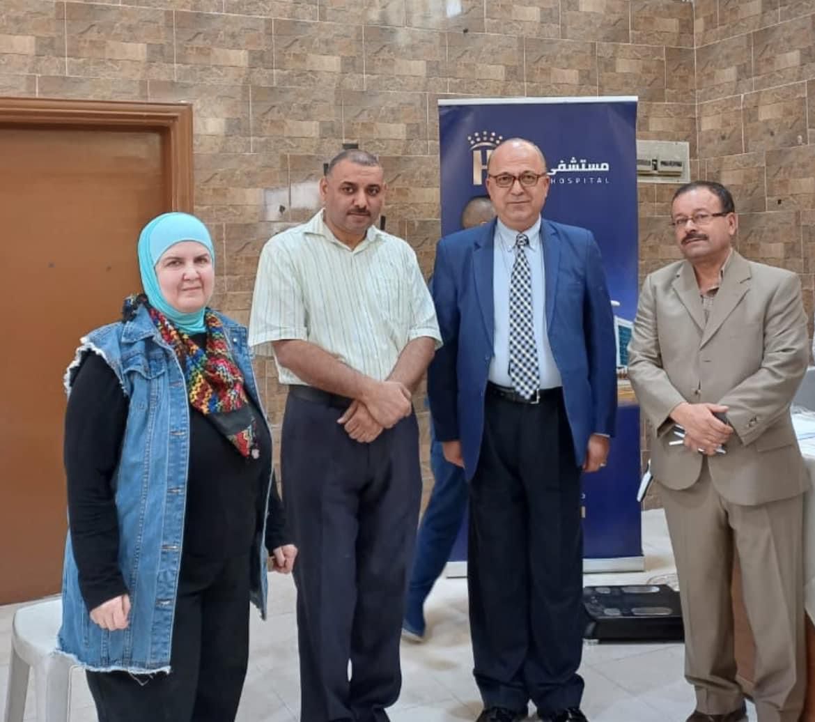 مستشفى رويال ينظم يومًا طبيًا مجانيًا في كلية التدريب المهني بالغور الصافي